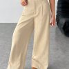 Women's Corduroy Long Wide-Leg Pants Suitable For Autumn And Winter