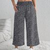 Women's Casual Loose All-Over Ditsy Floral Pants (Cut Randomly)