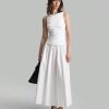 Ladies' Patchwork Cotton Midi Dress, Casual Autumn Outfit For School Or Everyday Wear