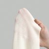 Cream-White Seamless Turtleneck Lightweight Knitted Wool Sweater Seamless Knitwear