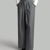Women's Gray Suit Pants, Fall Clothing, Back To School, Casual Wear