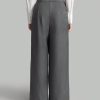 Women's Gray Suit Pants, Fall Clothing, Back To School, Casual Wear
