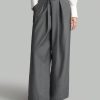 Women's Gray Suit Pants, Fall Clothing, Back To School, Casual Wear