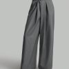 Women's Gray Suit Pants, Fall Clothing, Back To School, Casual Wear