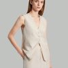 Women'S Solid Color Vest Suit Jacket