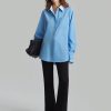 Women 2 In 1 Long Sleeve Blouse, For Autumn/Winter, Back To School Outfit