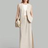 Women'S Solid Color Vest Suit Jacket