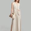 Women'S Solid Color Vest Suit Jacket