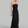 Women's Pleated Strapless Top