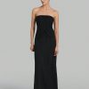 Women's Pleated Strapless Top