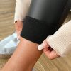 Front Button Pocket Stylish Women's Leather Pants
