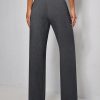 Women's Solid Color Drawstring Waist Pants