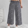 Women's Casual Loose All-Over Ditsy Floral Pants (Cut Randomly)